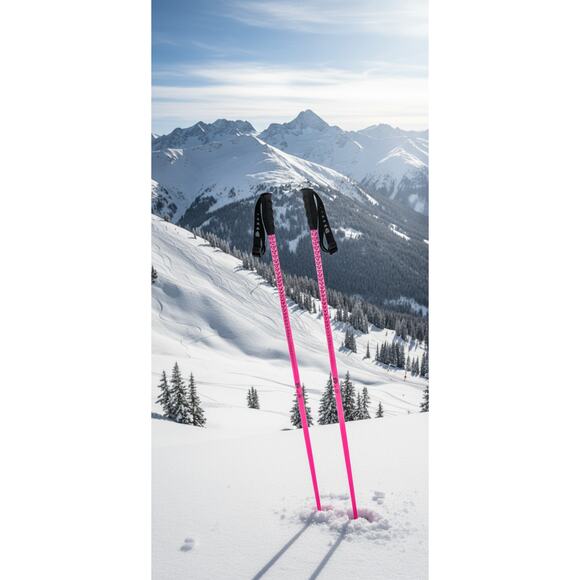 Brand New 2026 Black Crows Meta Ski Poles | 115cm (45") | Pink | Christmas Gift! - Picture 3 of 5